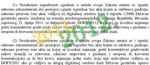 Zakon o legalizaciji 2011 i 2012